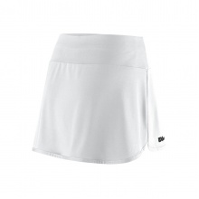 Wilson Tennis Skirt Team II (with built-in shorts) 12.5in white Women